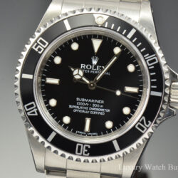 Rolex No Date Submariner Engraved Rehaut 14060m