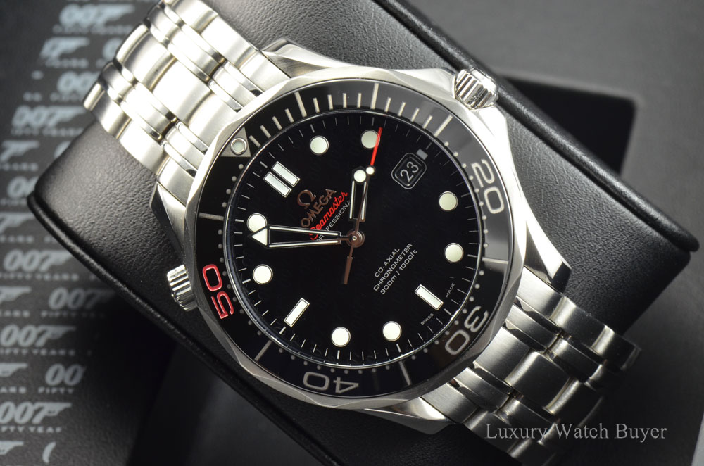 omega james bond 50th anniversary watch for sale