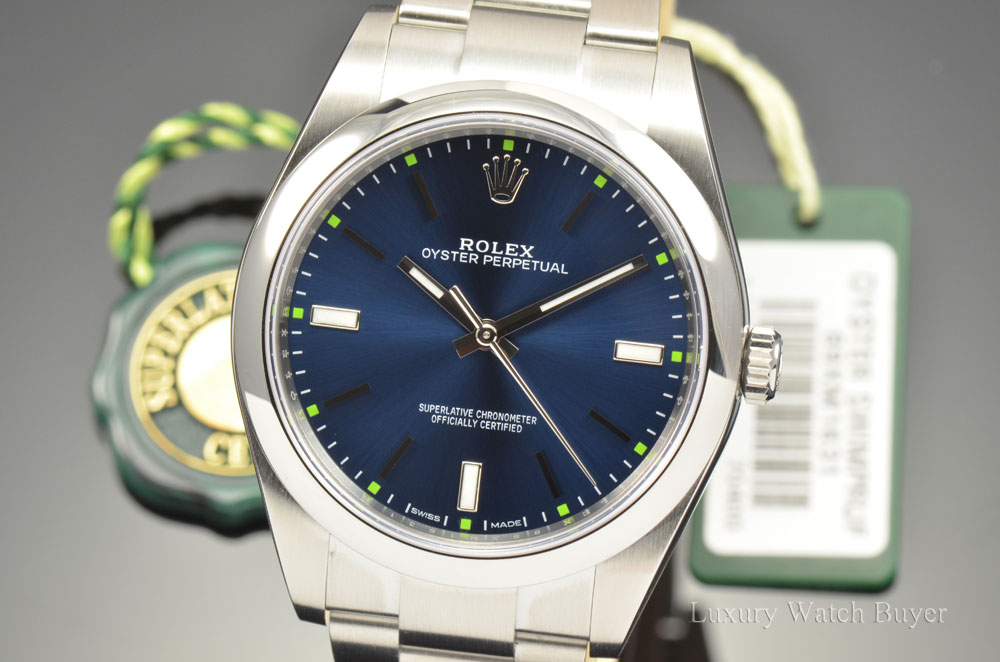 2016 NEW Mens Rolex Oyster Perpetual 