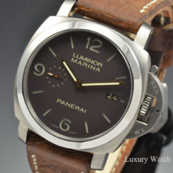 Move your mouse over image or click to enlarge Panerai Luminor Titanium Men's Watch 00351 Item No. PAM00351