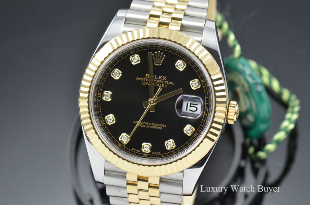 rolex datejust 41mm gold