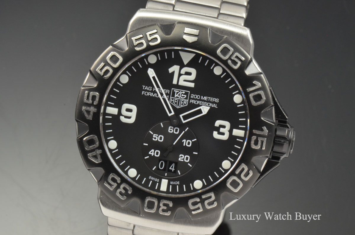 thumbnail image 2 of TAG Heuer Factory Crown #57 – Steel/Black – 7.8x5.1mm – WAH1010 – New Old Stock 2 of 5