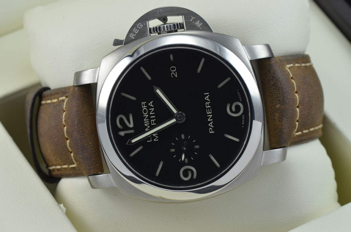 Mens Panerai Luminor 1950 3 Days Stainless Steel Automatic 42MM