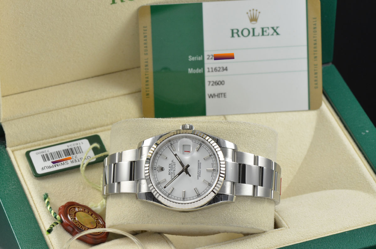 Rolex sale 116234 72600