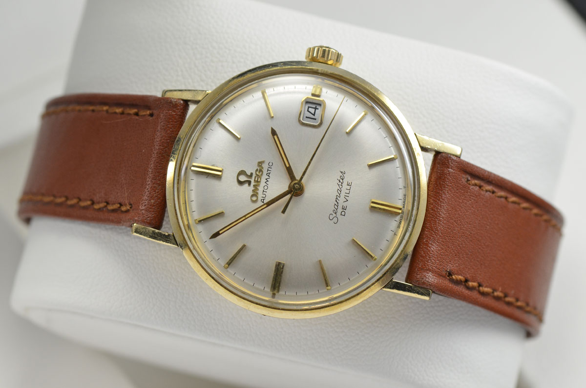 Omega Seamaster De Ville 14K Yellow Gold Filled Automatic 34MM