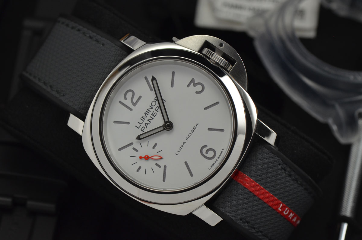 2022 Panerai Luminor White Luna Rossa Automatic Stainless Steel