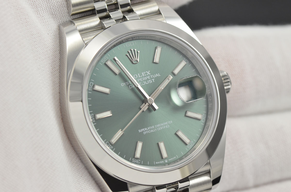 4K] The 2022 Datejust 41 Mint Green is the Rolex GREEN, that you never saw  before