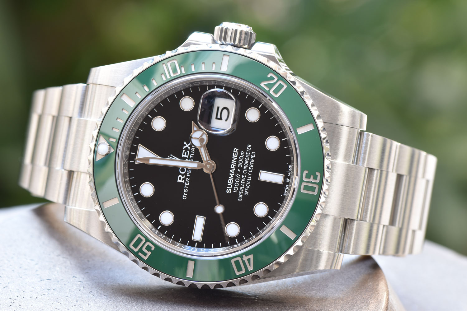 Rolex submariner green online 2021