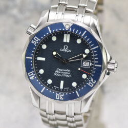 Omega Seamaster Professional 300M Quartz Blue Wave Dial