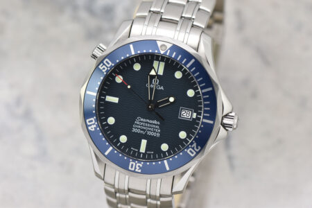 Mens Omega Seamaster Professional 300M "Bond" Blue Wave Dial Automatic 41MM Watch 2531.80 #8041