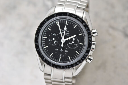2014 Omega Speedmaster Professional Moonwatch Sapphire Sandwich Manual Wind 42MM Chronograph Watch 3573.50 B+P #6161