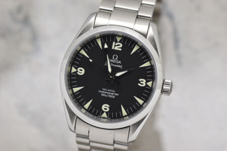 2010 Omega Seamaster Railmaster Co-Axial Chronometer Stainless Steel Black Dial 39.2MM Watch 2503.52 B+P #60111