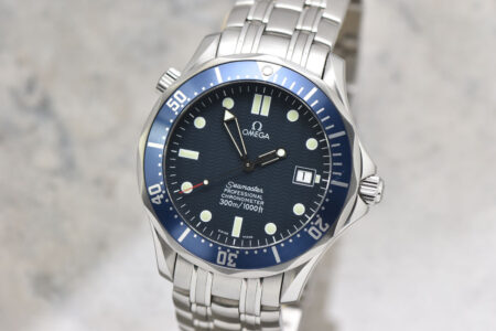 Mens Omega Seamaster Professional 300M "Bond" Blue Wave Dial Automatic 41MM Watch 2531.80 #8044