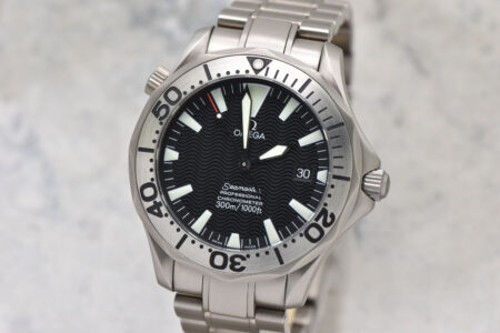 Mens Omega Seamaster Professional Chronometer 300M Automatic Titanium 41MM Watch 2231.50 B+P #6187