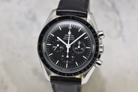 2018 Omega Speedmaster Manual Wind Moonwatch Chronograph 42MM Hesalite Watch 311.33.42.30.01.00 Big Box Set #1072DP