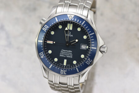 Mens Omega Seamaster Professional 300M "Bond" Blue Wave Dial Automatic 41MM Watch 2531.80 #4222