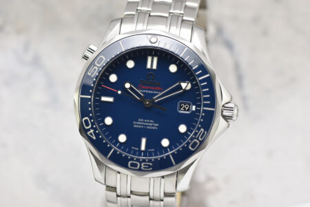 Mens Omega Seamaster Blue Dial Ceramic Co-Axial Automatic Stainless Steel 41MM Watch 212.30.41.20.03.001 #6239