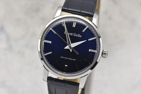 2021 Grand Seiko Manual Wind Titanium Case Blue Dial 38MM "First GS" 60th-Anniversary Re-Creation Watch SBGW259 #1078