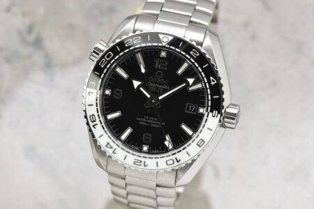 Omega Seamaster Planet Ocean "Oreo" 43.5MM Co-Axial GMT Black Dial Calibre 8906 Watch 215.30.44.22.01.001 #1076DP
